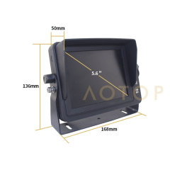 5.6'' Car TFT Color LCD Monitor Touch Bottom CM-560