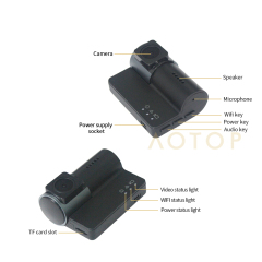 Recording 1080P Dash Camera with gps wifi XH-003