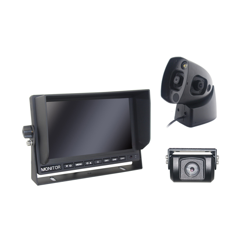 Dual Side View Camera With CM-709AHD monitor