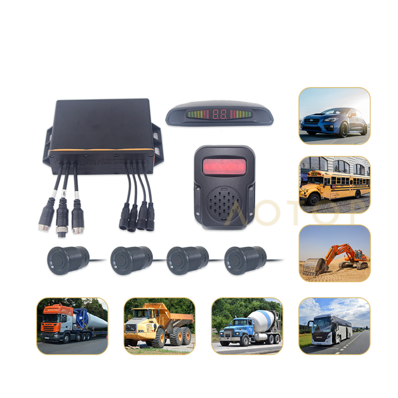 Radar Alarm System with LED Display for all cars