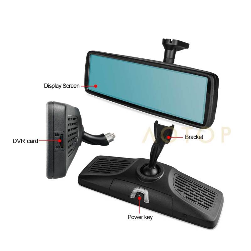 Smart Rear View Mirror Support BSD/ADAS