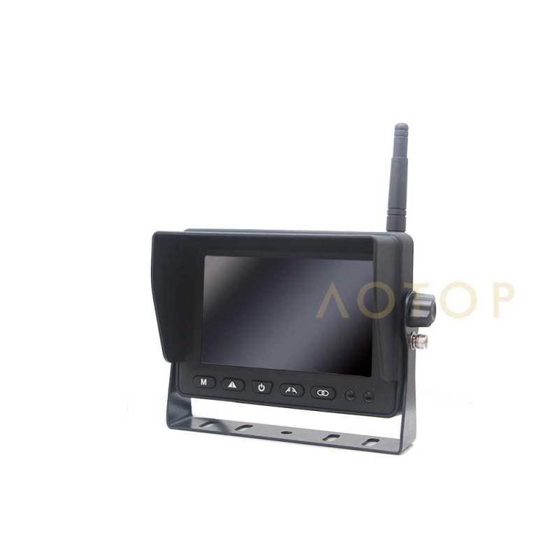 5'' 2.4G Digital Wireless System Quad Monitor + 720P Wireless Camera