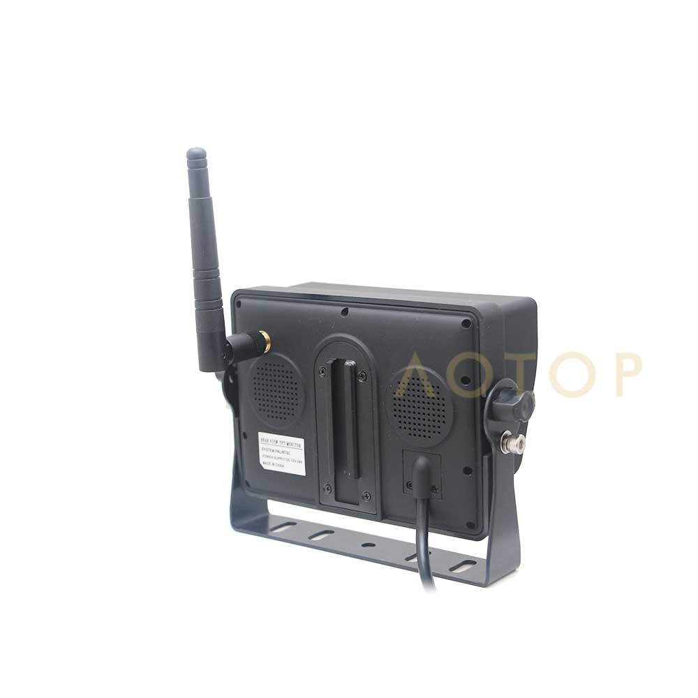 5'' 2.4G Digital Wireless System Quad Monitor + 720P Wireless Camera