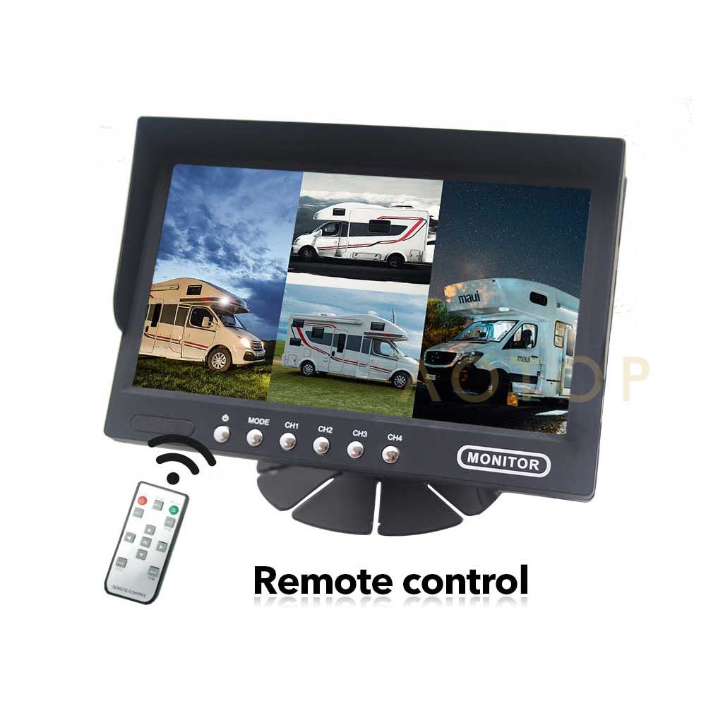 7Inch AHD QUAD DVR Monitor