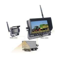 7'' 2.4G Digital Wireless DVR System Quad Monitor + 1080P Wireless Camera