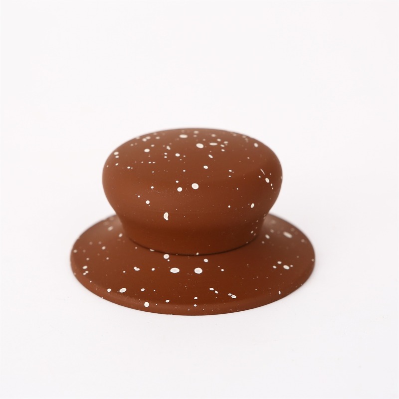ZFGlass Hot Sale Knob And Handle For Glass lid 0Q1A8892 Bakelite Stainless Steel Design