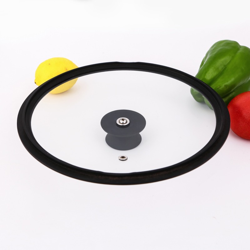 Silicone glass lid