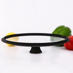 Silicone glass lid