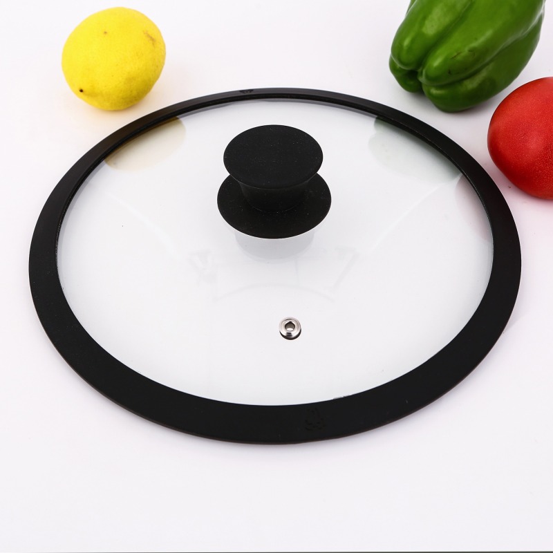 Silicone glass lid