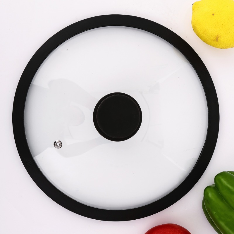 Silicone glass lid