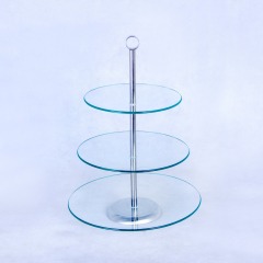 Elegant Crystal Cake Stand - Perfect for Dessert Displays