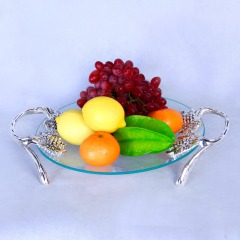 ZFGlass Glass Dish 5 Round Tempered Glassware
