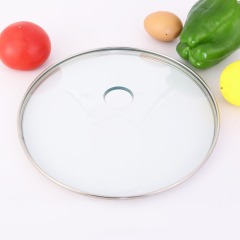 ZFGlass G Type Glass Lid With Big Hole Tempered Glass G Type Glass Lid With Big Hole