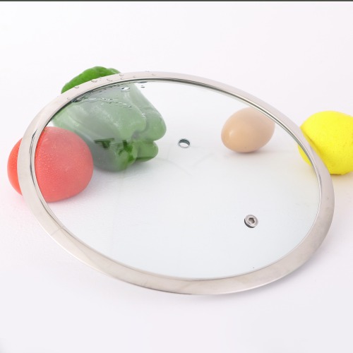 T Type Glass Lid-Transparent Tempered Glass Lid for Cookware