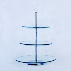 Elegant Crystal Cake Stand - Perfect for Dessert Displays
