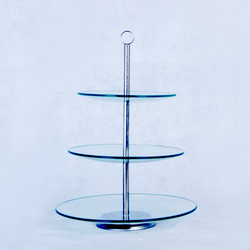 Elegant Crystal Cake Stand - Perfect for Dessert Displays