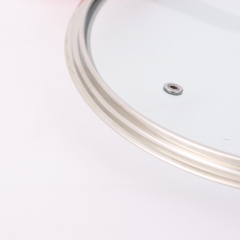 T Type Glass Lid-Transparent Tempered Glass Lid for Cookware