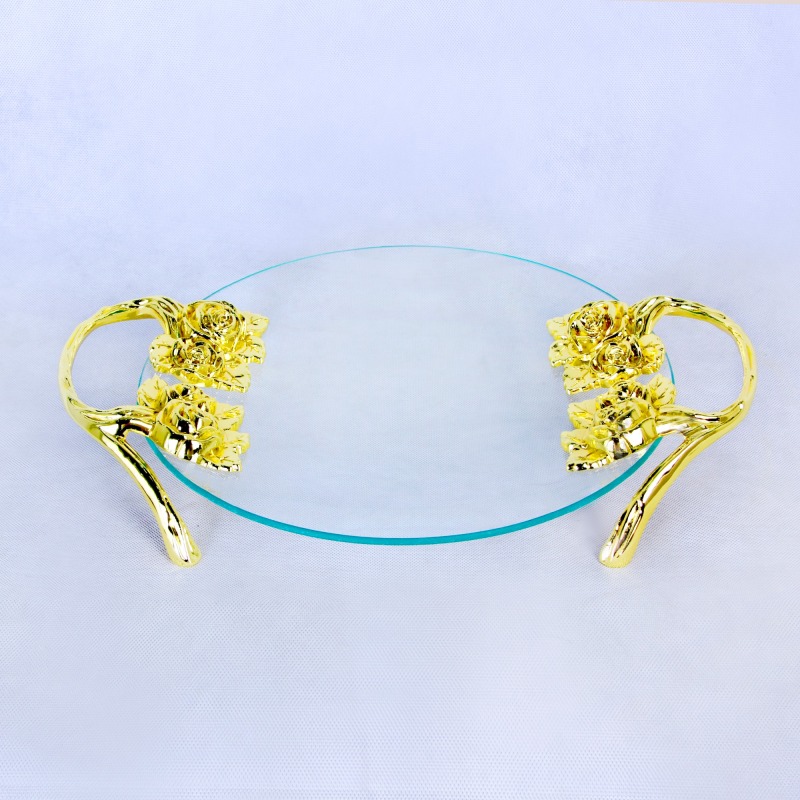 ZFGlass Glass dish 1 Tempered Glass Candy And Fruit Server