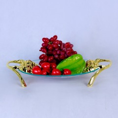 ZFGlass Glass dish 1 Tempered Glass Candy And Fruit Server