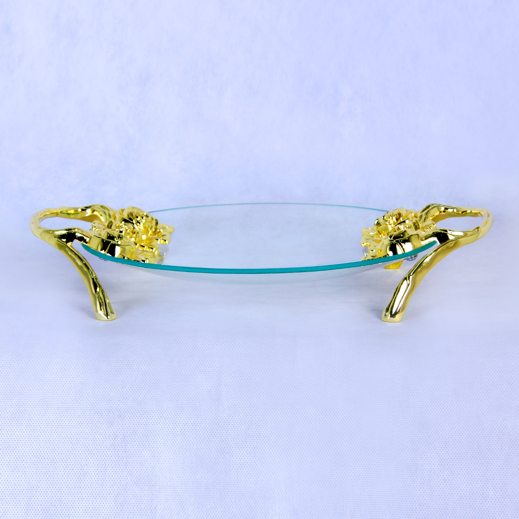 ZFGlass Glass dish 1 Tempered Glass Candy And Fruit Server
