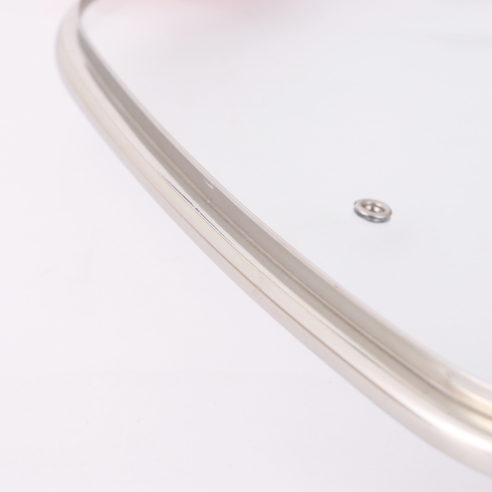 Square glass lid