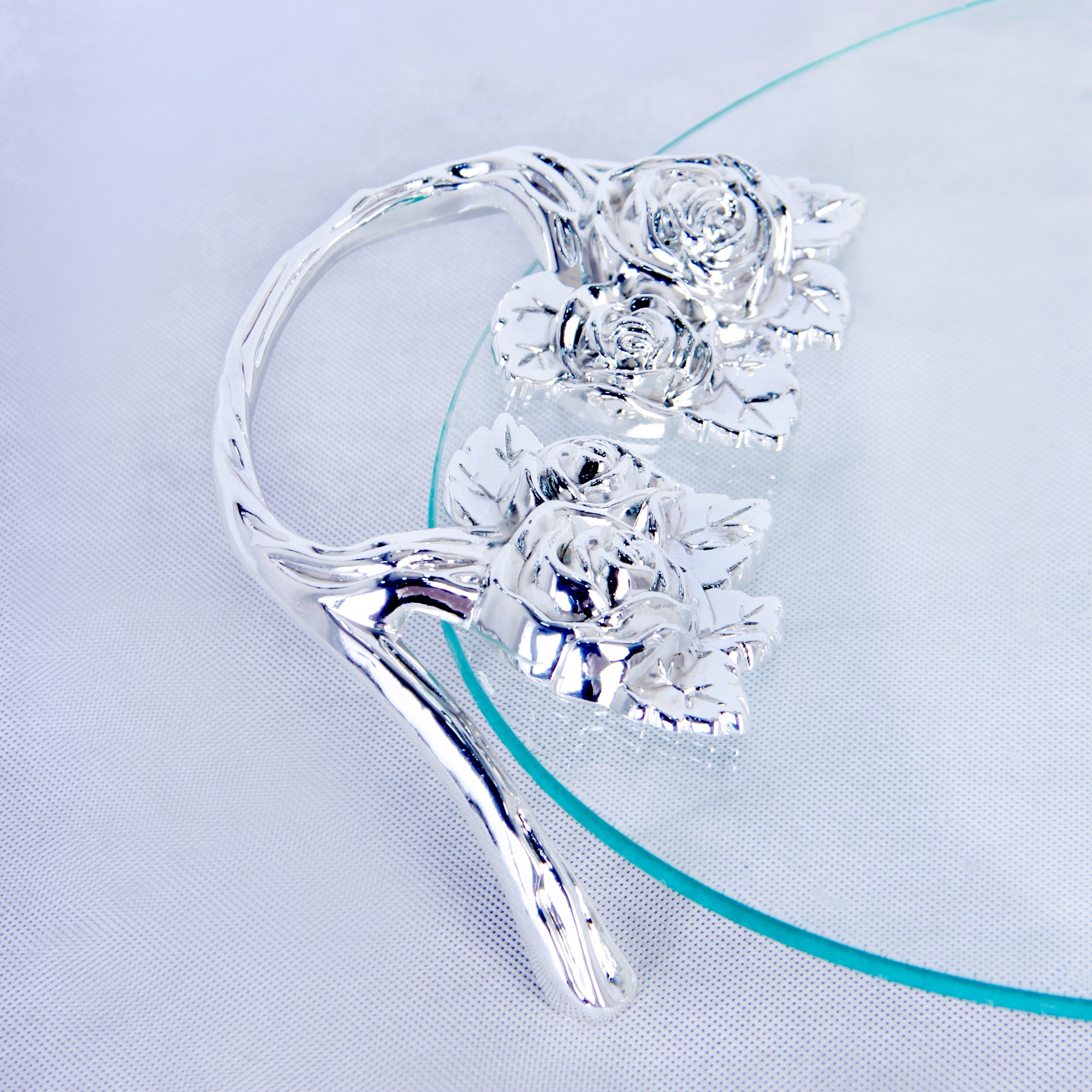 ZFGlass Glass Dish 4 Elegant Clear Glass Dish 4 For Fruit And Candy