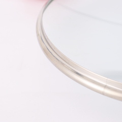 ZFGlass G Type Glass Lid With Big Hole Tempered Glass G Type Glass Lid With Big Hole