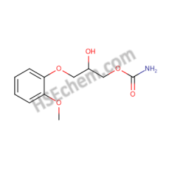 1-carbamoyloxy-3-(2&amp;#39;-methoxyphenoxy)-2-propanol