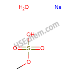 Sulfuric acid, monomethyl ester, sodium salt, hydrate (1:1:)