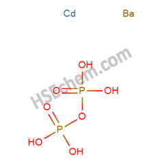 DIPHOSPHORIC ACID, BARIUM CADMIUM SALT