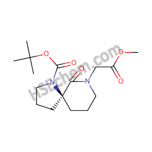 1,7-Diazaspiro[4.5]decane-7-acetic acid, 1-[(1,1-diMethylethoxy)carbonyl]-6-oxo-, Methyl ester, (5S)-