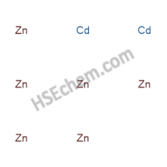 Cadmium, compd. with zinc (2:6)