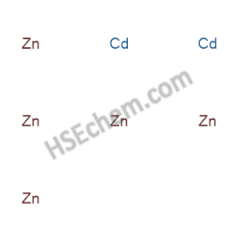 Cadmium, compd. with zinc (2:5)