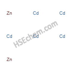Cadmium, compd. with zinc (5:2)