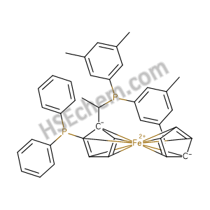 bis(3,5-dimethylphenyl)-[(1S)-1-(2-diphenylphosphanylcyclopenta-2,4-dien-1-yl)ethyl]phosphane,cyclopenta-1,3-diene,iron(2+)