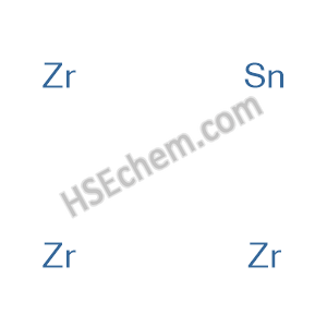 Tin, compd. with zirconium (1:3)