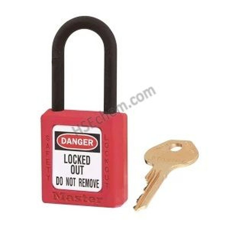 Zenex 406 series insulated padlock Red MASTERLOCK 406REDMCN