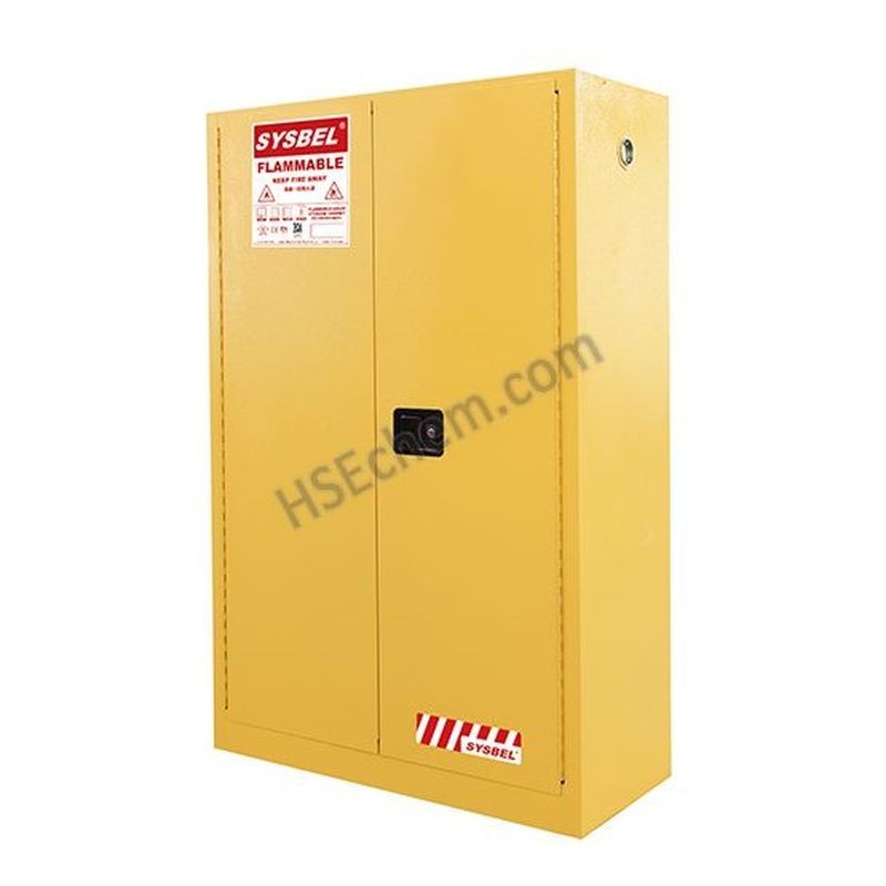 FM and CE Approved 45 Gal Flammable Liquid and Chemicals Safety Storage Cabinets SYSBEL WA810450