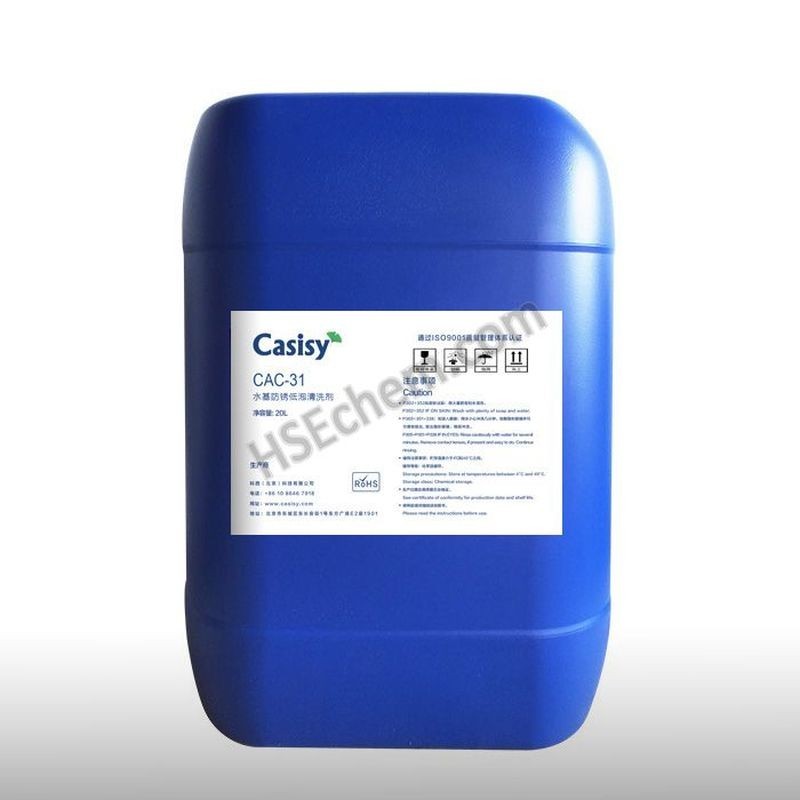Water based low foam cleaner with corrosion prevention CASISY CAC-31
