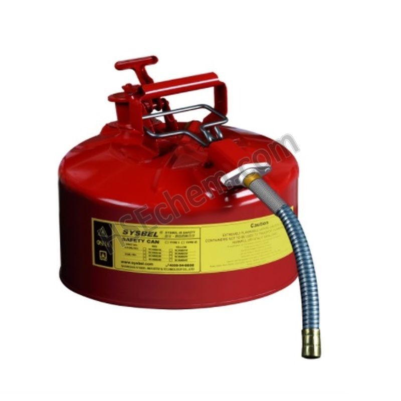 Safety Cans TYPE Ⅱ (2.5 Gal) (Red) SYSBEL SCAN003R