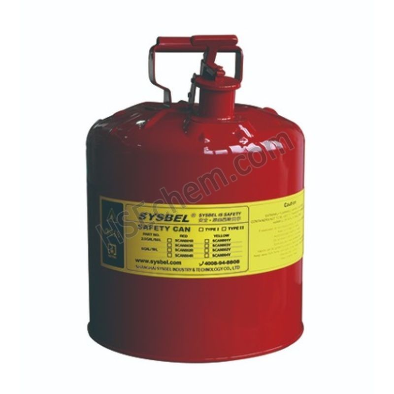 Safety Cans TYPEⅠ(5 Gal) (Red) SYSBEL SCAN002R