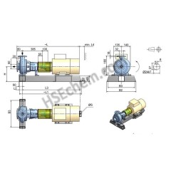 AK11-32 Singel Stage Centrifugal Pulp Pump