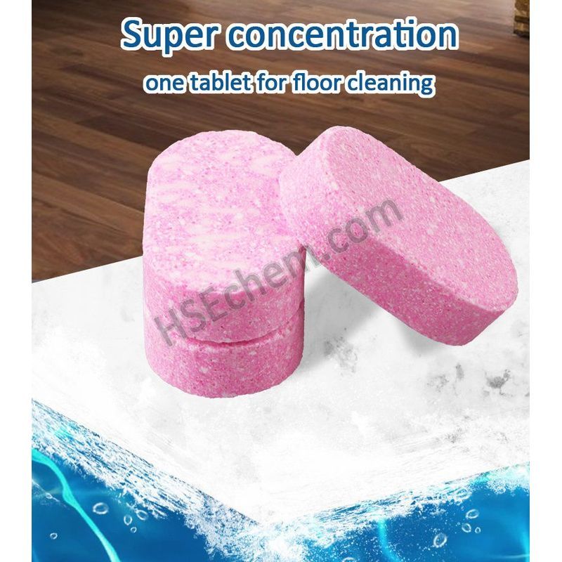 Floor cleaner tablet