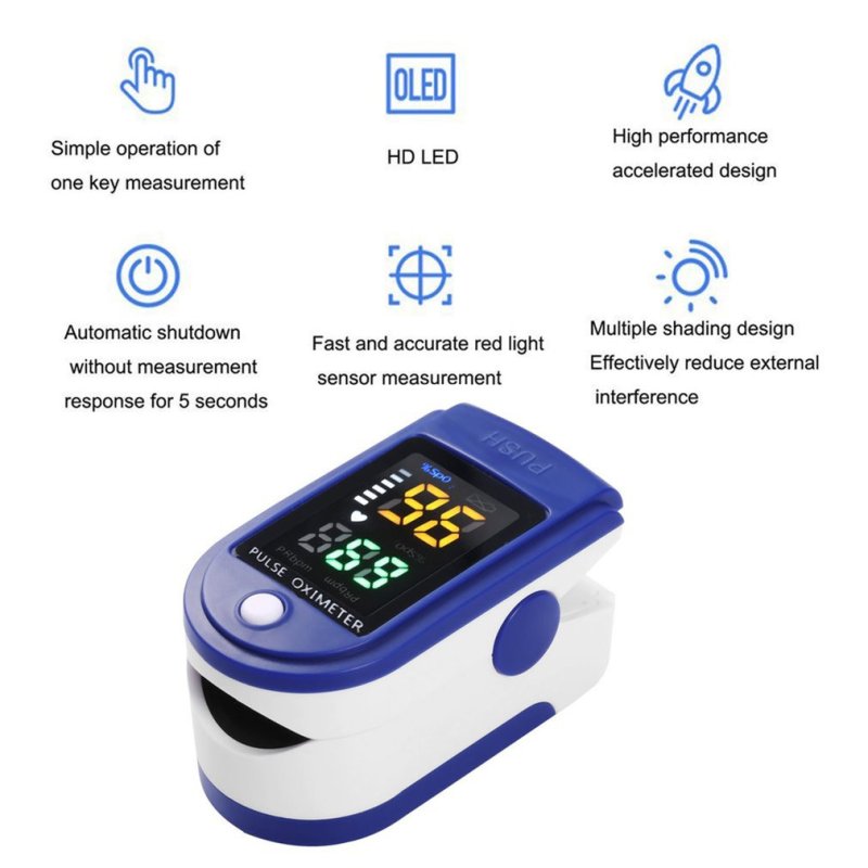 LK87 oximeter Electronic oximeter fingertip measurement