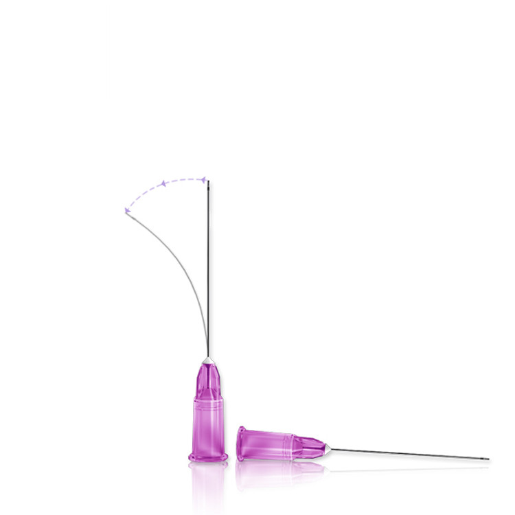 micro cannula mesotherapy needle 70mm tip10ml syringe with blunt needle for breast filler
