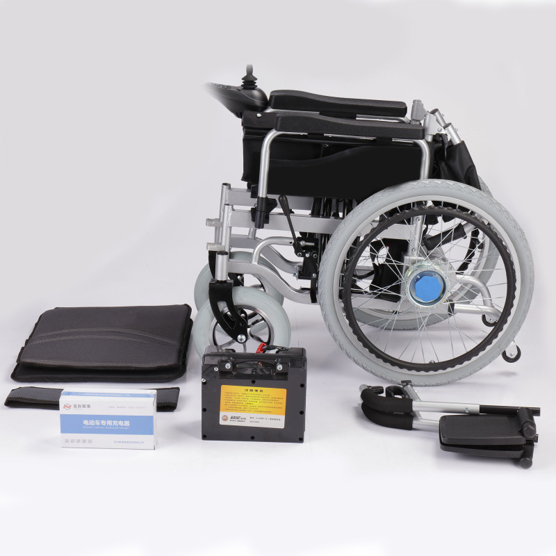 Guaranteed quality All-aluminum wheel electric wheelchair can be customized