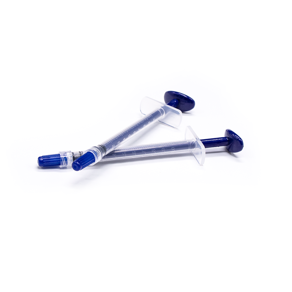 arrival disposable dental 1ml luer lock to luer lock syringe