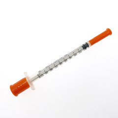 100U/50U insuline syringe 1 ml/0.5ml with needle