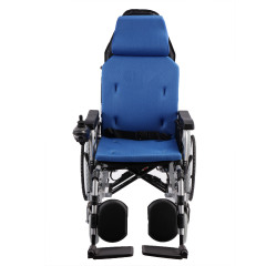 Rehabilitation medical supplies fully reclining electric wheelchair high back power wheelchair
