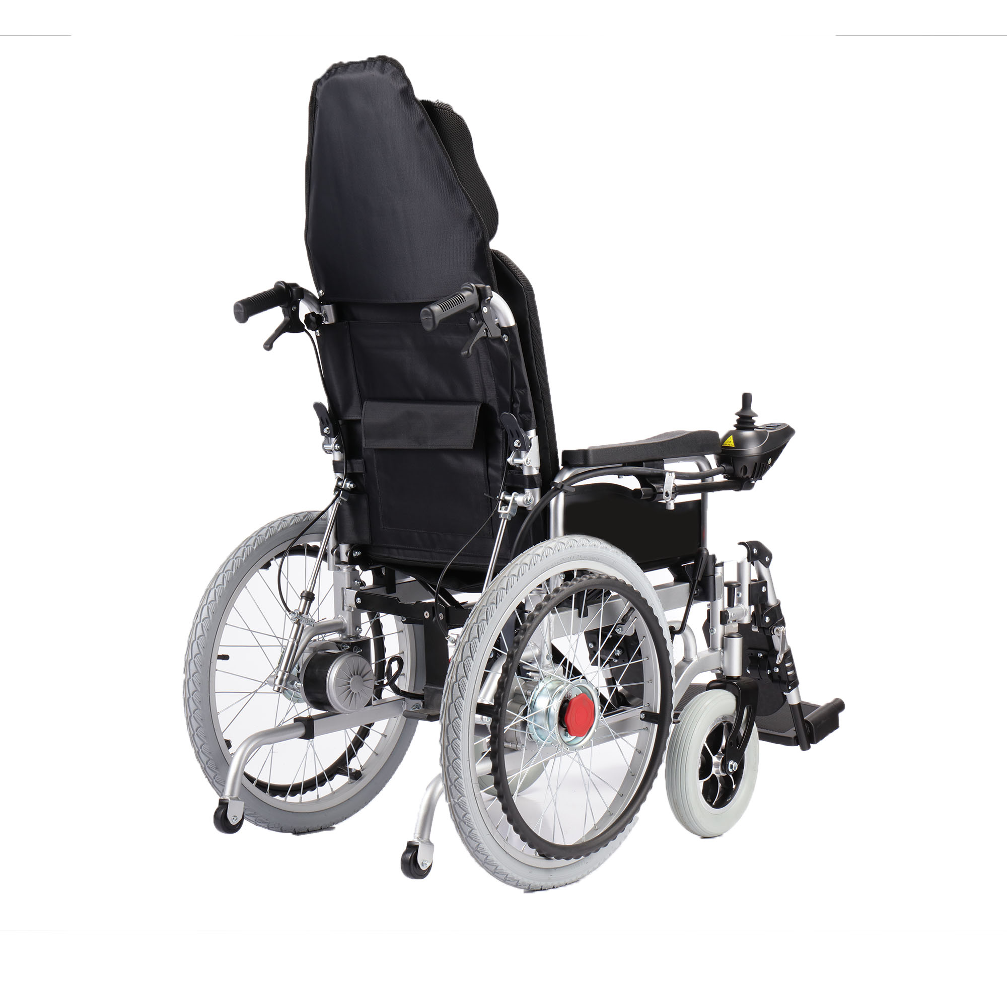 Rehabilitation medical supplies fully reclining electric wheelchair high back power wheelchair